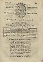 [Ejemplar] Diario de Cartagena (Cartagena). 25/8/1807.