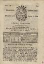 [Issue] Diario de Cartagena (Cartagena). 27/8/1807.
