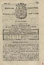 [Issue] Diario de Cartagena (Cartagena). 30/8/1807.