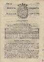 [Ejemplar] Diario de Cartagena (Cartagena). 31/8/1807.