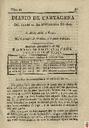 [Ejemplar] Diario de Cartagena (Cartagena). 21/9/1807.