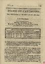 [Ejemplar] Diario de Cartagena (Cartagena). 30/9/1807.