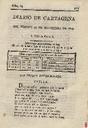 [Ejemplar] Diario de Cartagena (Cartagena). 20/11/1807.