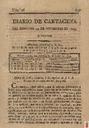 [Issue] Diario de Cartagena (Cartagena). 29/11/1807.