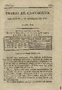 [Ejemplar] Diario de Cartagena (Cartagena). 5/12/1807.