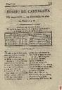 [Ejemplar] Diario de Cartagena (Cartagena). 23/12/1807.