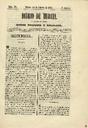 [Ejemplar] Diario de Murcia (Murcia). 14/2/1851.