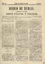 [Ejemplar] Diario de Murcia (Murcia). 15/3/1851.