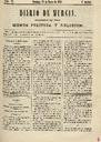 [Ejemplar] Diario de Murcia (Murcia). 30/3/1851.