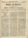 [Ejemplar] Diario de Murcia (Murcia). 25/4/1851.