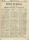 [Ejemplar] Diario de Murcia (Murcia). 27/4/1851.