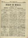 [Ejemplar] Diario de Murcia (Murcia). 11/5/1851.