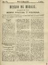 [Ejemplar] Diario de Murcia (Murcia). 13/5/1851.