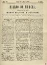 [Ejemplar] Diario de Murcia (Murcia). 23/5/1851.