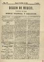[Ejemplar] Diario de Murcia (Murcia). 30/5/1851.