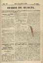 [Ejemplar] Diario de Murcia (Murcia). 31/7/1851.