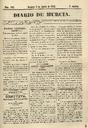 [Ejemplar] Diario de Murcia (Murcia). 3/8/1851.