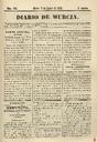 [Issue] Diario de Murcia (Murcia). 5/8/1851.