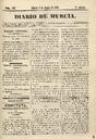 [Ejemplar] Diario de Murcia (Murcia). 9/8/1851.
