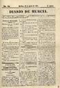 [Ejemplar] Diario de Murcia (Murcia). 10/8/1851.