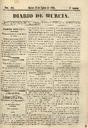 [Ejemplar] Diario de Murcia (Murcia). 12/8/1851.