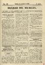 [Issue] Diario de Murcia (Murcia). 31/8/1851.