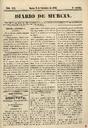 [Ejemplar] Diario de Murcia (Murcia). 9/9/1851.