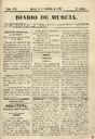 [Ejemplar] Diario de Murcia (Murcia). 11/9/1851.