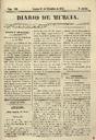 [Ejemplar] Diario de Murcia (Murcia). 19/9/1851.