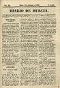 [Ejemplar] Diario de Murcia (Murcia). 20/9/1851.