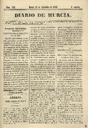 [Ejemplar] Diario de Murcia (Murcia). 23/9/1851.