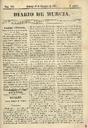 [Ejemplar] Diario de Murcia (Murcia). 28/9/1851.