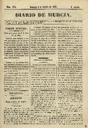 [Ejemplar] Diario de Murcia (Murcia). 5/10/1851.
