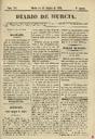 [Ejemplar] Diario de Murcia (Murcia). 14/10/1851.