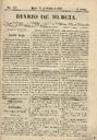 [Ejemplar] Diario de Murcia (Murcia). 21/10/1851.