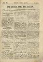 [Ejemplar] Diario de Murcia (Murcia). 25/10/1851.