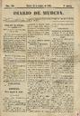 [Ejemplar] Diario de Murcia (Murcia). 31/10/1851.