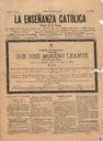 [Issue] Enseñanza Católica, La (Murcia). 6/6/1891.