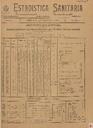 [Ejemplar] Estadística Sanitaria (Cartagena). 1/8/1901.