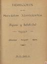 [Issue] Estadística Sanitaria (Cartagena). 1/4/1905.