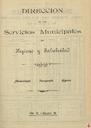 [Ejemplar] Estadística Sanitaria (Cartagena). 1/8/1905.