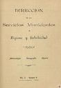 [Issue] Estadística Sanitaria (Cartagena). 1/9/1907.