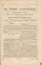 [Ejemplar] Fénix Cartaginés, El (Cartagena). 23/3/1879.