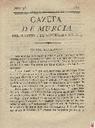 [Ejemplar] Gazeta de Murcia (Murcia). 2/11/1813.