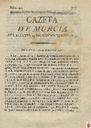 [Ejemplar] Gazeta de Murcia (Murcia). 23/11/1813.