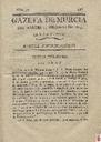 [Ejemplar] Gazeta de Murcia (Murcia). 14/6/1814.