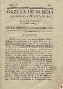 [Ejemplar] Gazeta de Murcia (Murcia). 9/7/1814.