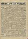 [Ejemplar] Heraldo de Murcia (Murcia). 15/5/1898.
