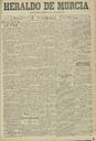 [Ejemplar] Heraldo de Murcia (Murcia). 26/7/1898.