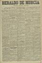 [Ejemplar] Heraldo de Murcia (Murcia). 3/8/1898.
